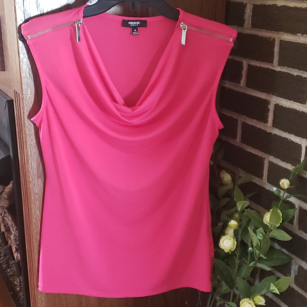 Hot Pink Dress Tank
